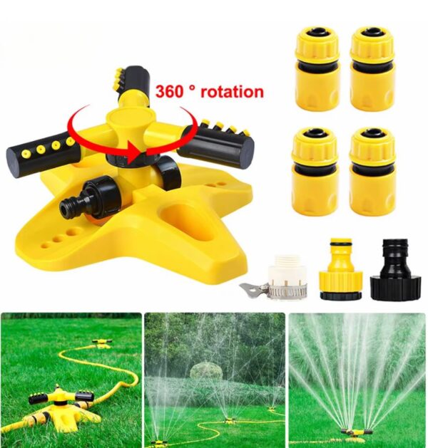 Arroseur Automatique 360° - Système Irrigation Jardin